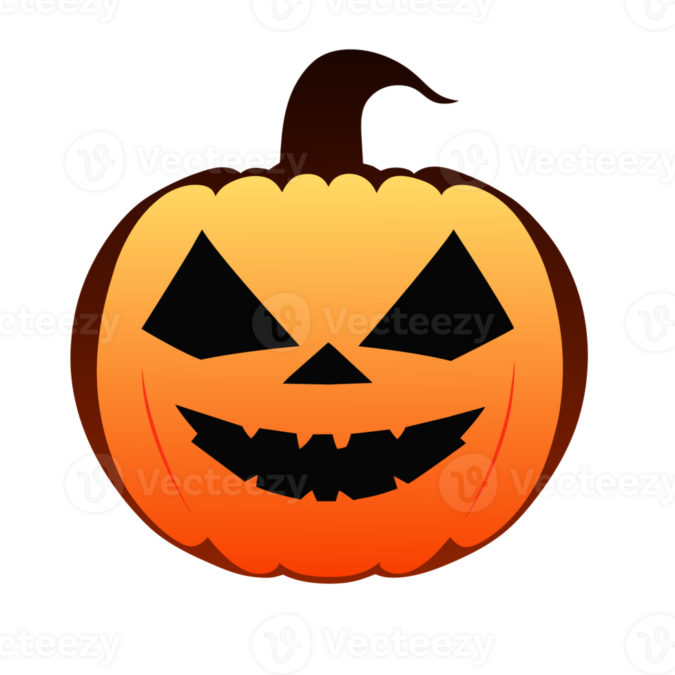 Jack O Lantern Face Pumpkin Scary Halloween PNG, Pumpkin Face PNG