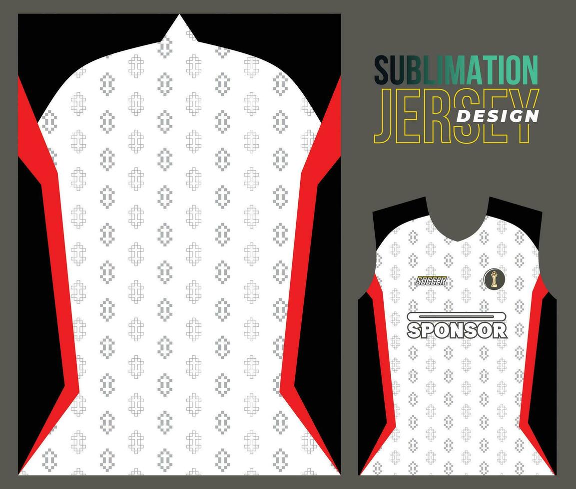 vector jersey Deportes diseño para carreras ciclismo fútbol americano juego de azar motocross