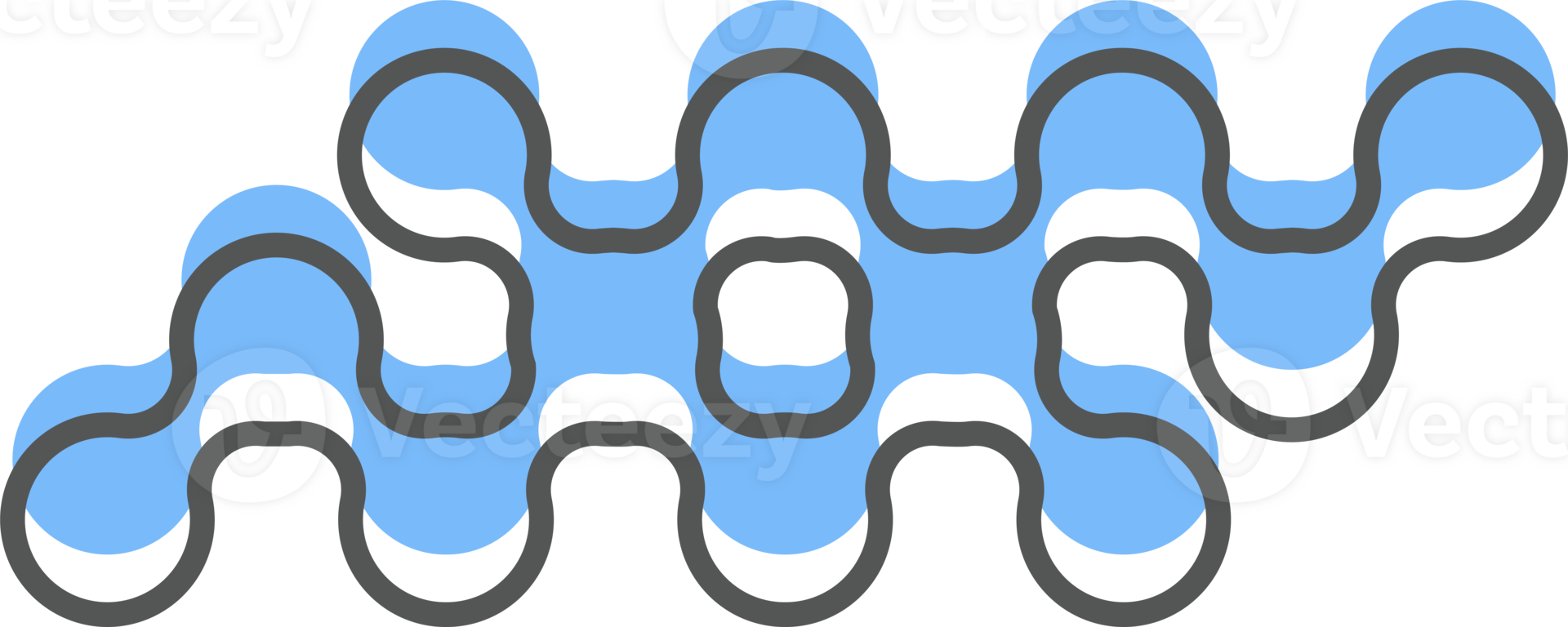 Abstract geometric element for design. Neobrutalism graphic shape. Minimal groovy Y2k retro sticker. Retro labels. png