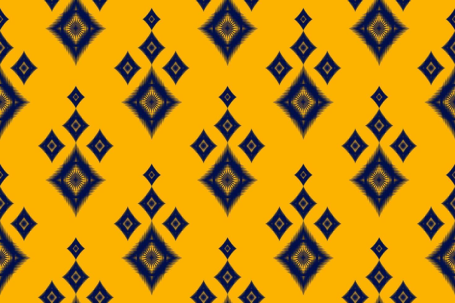 adorno folclórico geométrico ikat. textura de vector étnico tribal. patrón de rayas sin costuras en estilo azteca. figura bordado tribal. indio, escandinavo, gitano, mexicano, patrón popular.