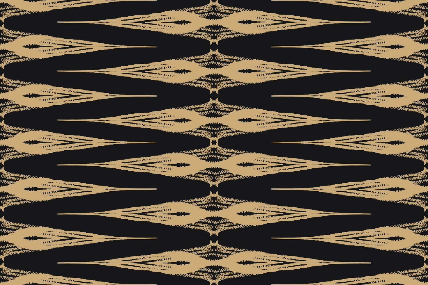Ikat geometric folklore ornament. Tribal ethnic vector texture. Seamless striped pattern in Aztec style. Figure tribal embroidery. Indian, Scandinavian, Gypsy, Mexican, folk pattern.