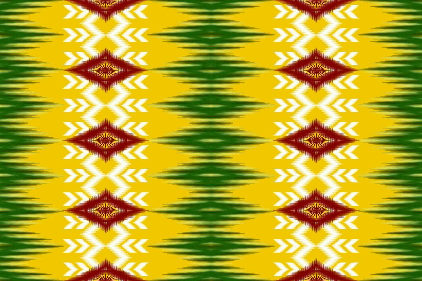 Ikat geometric folklore ornament. Tribal ethnic vector texture. Seamless striped pattern in Aztec style. Figure tribal embroidery. Indian, Scandinavian, Gypsy, Mexican, folk pattern.