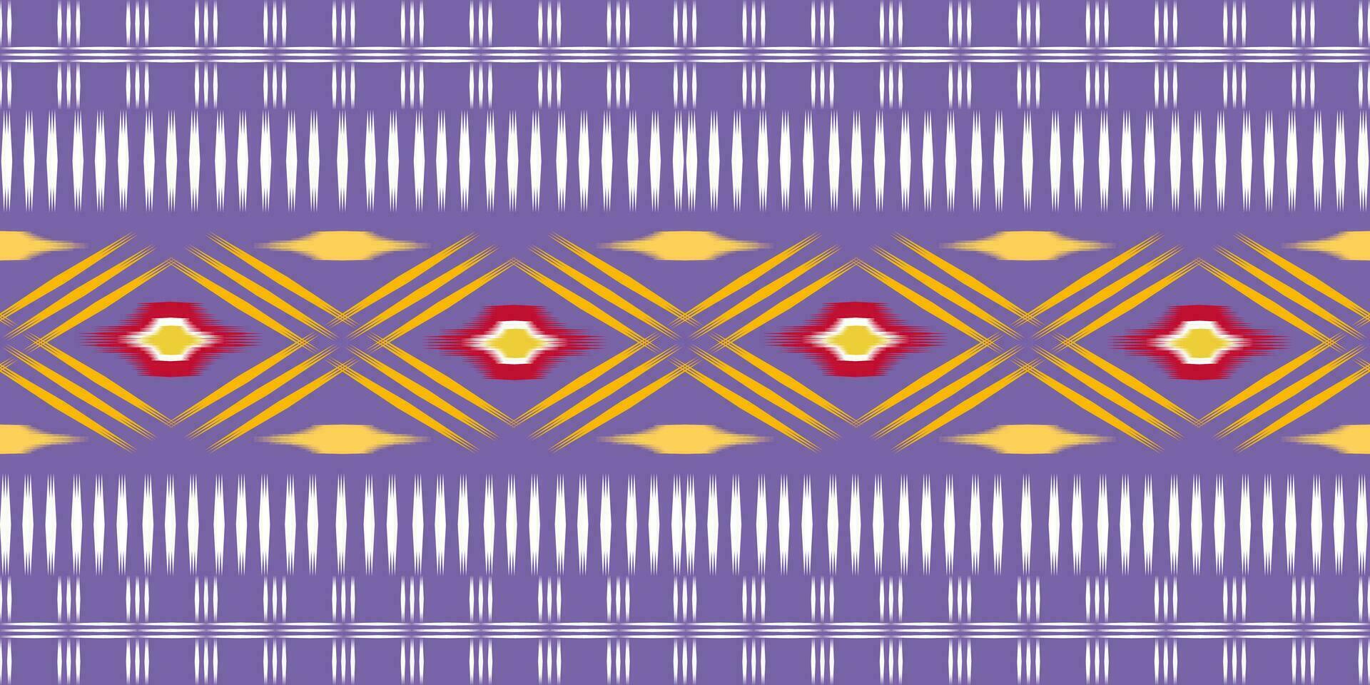Seamless pattern, traditional ethnic pattern on or purple background, Aztec abstract vector pattern.
