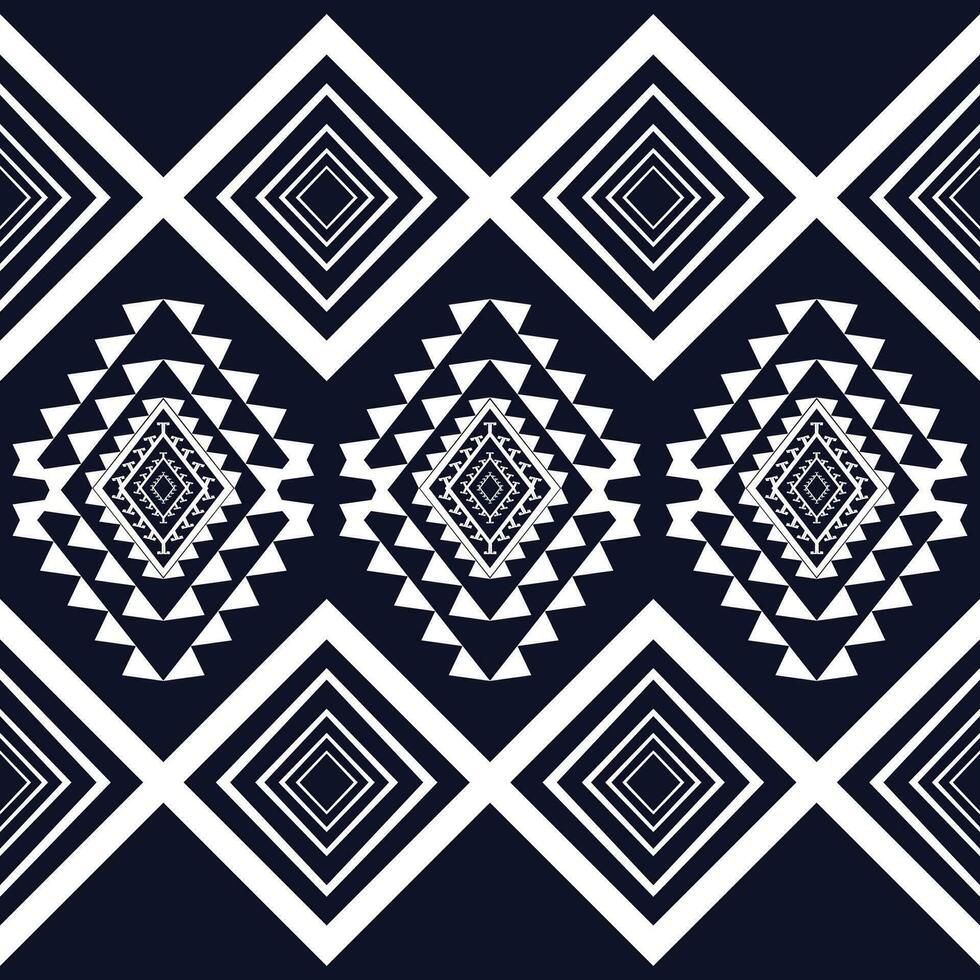 Ikat geometric folklore ornament.Vector tribal texture.Seamless stripes in Aztec style.Indian, Scandinavian, Gypsy, Mexican, pattern. folk vector