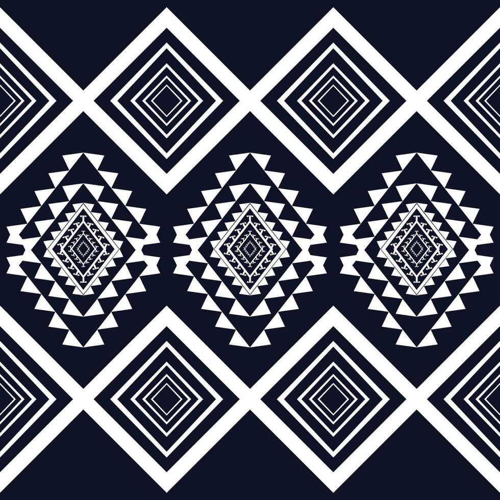 ikat geométrico folklore ornamento.vector tribal textura.sin costuras rayas en azteca estilo.indio, escandinavo, gitano, mexicano, modelo. gente vector