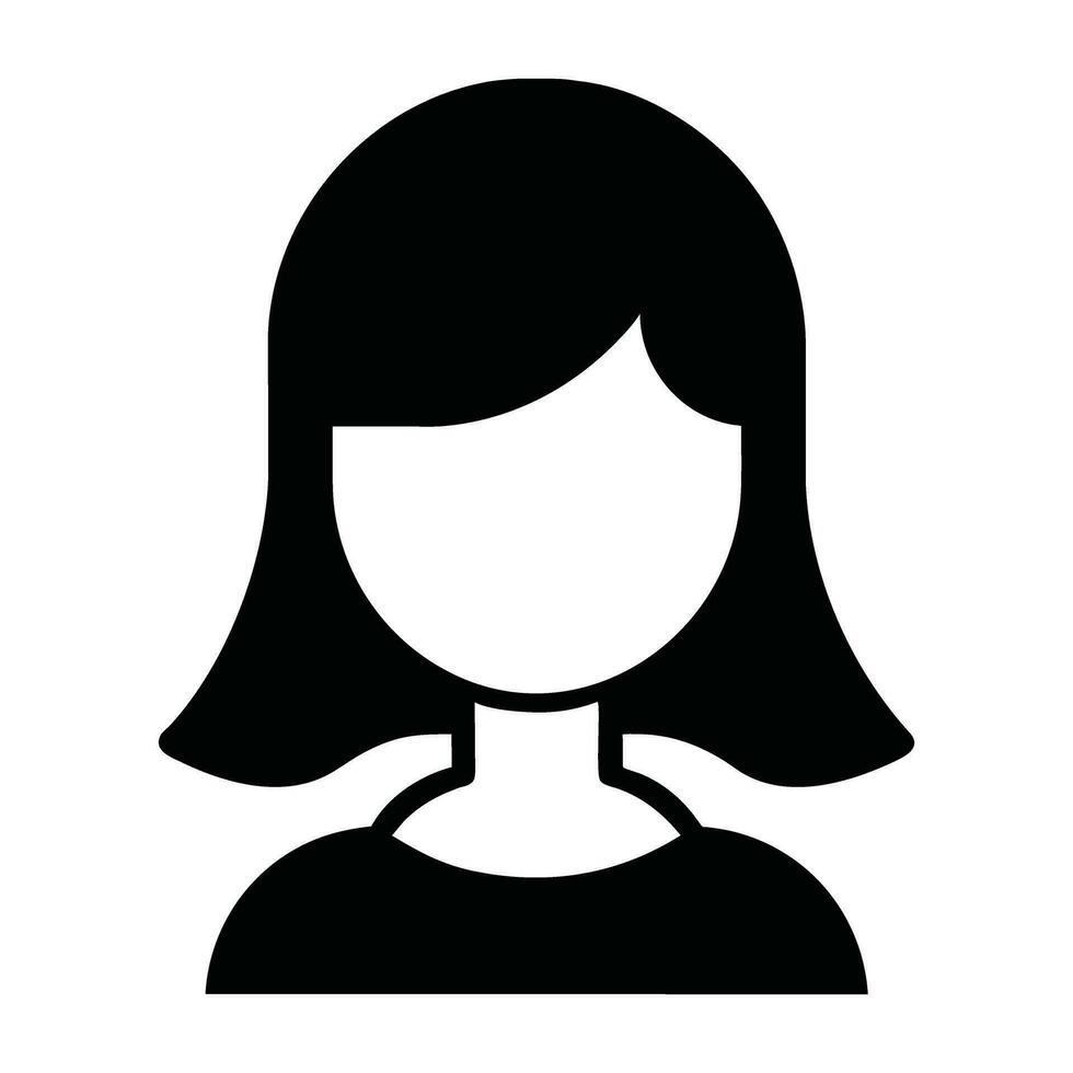 Woman Avatar Icon vector