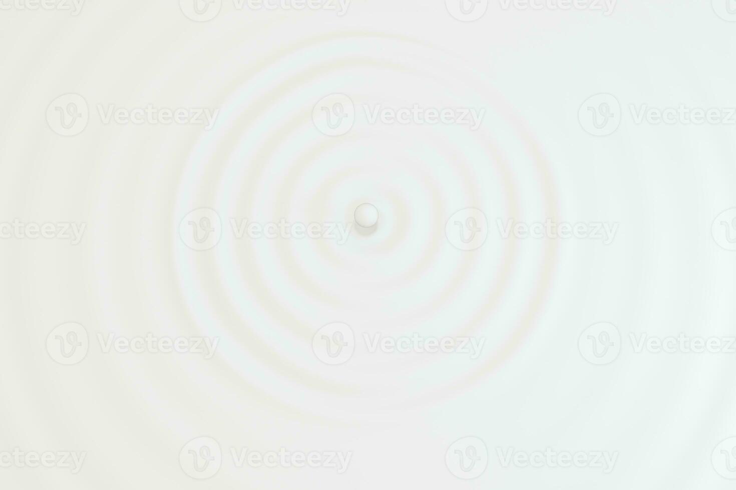 White wave liquid ripples by fluid simulation, 3d rendering photo