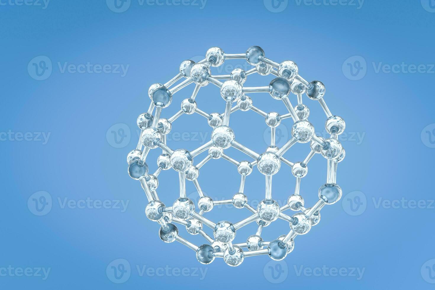 Hexagonal joint lines, 3d rendering photo