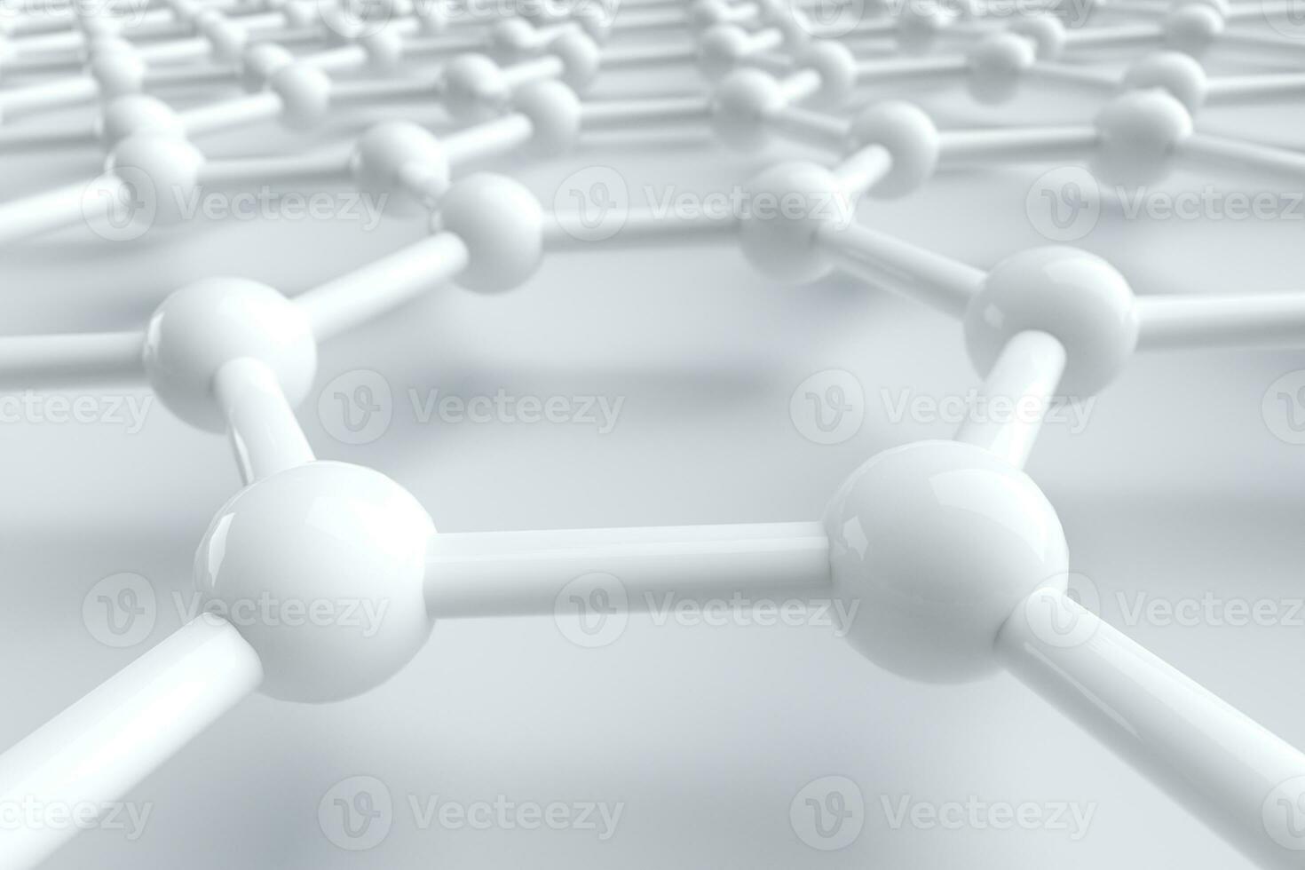 Hexagonal joint lines, 3d rendering photo