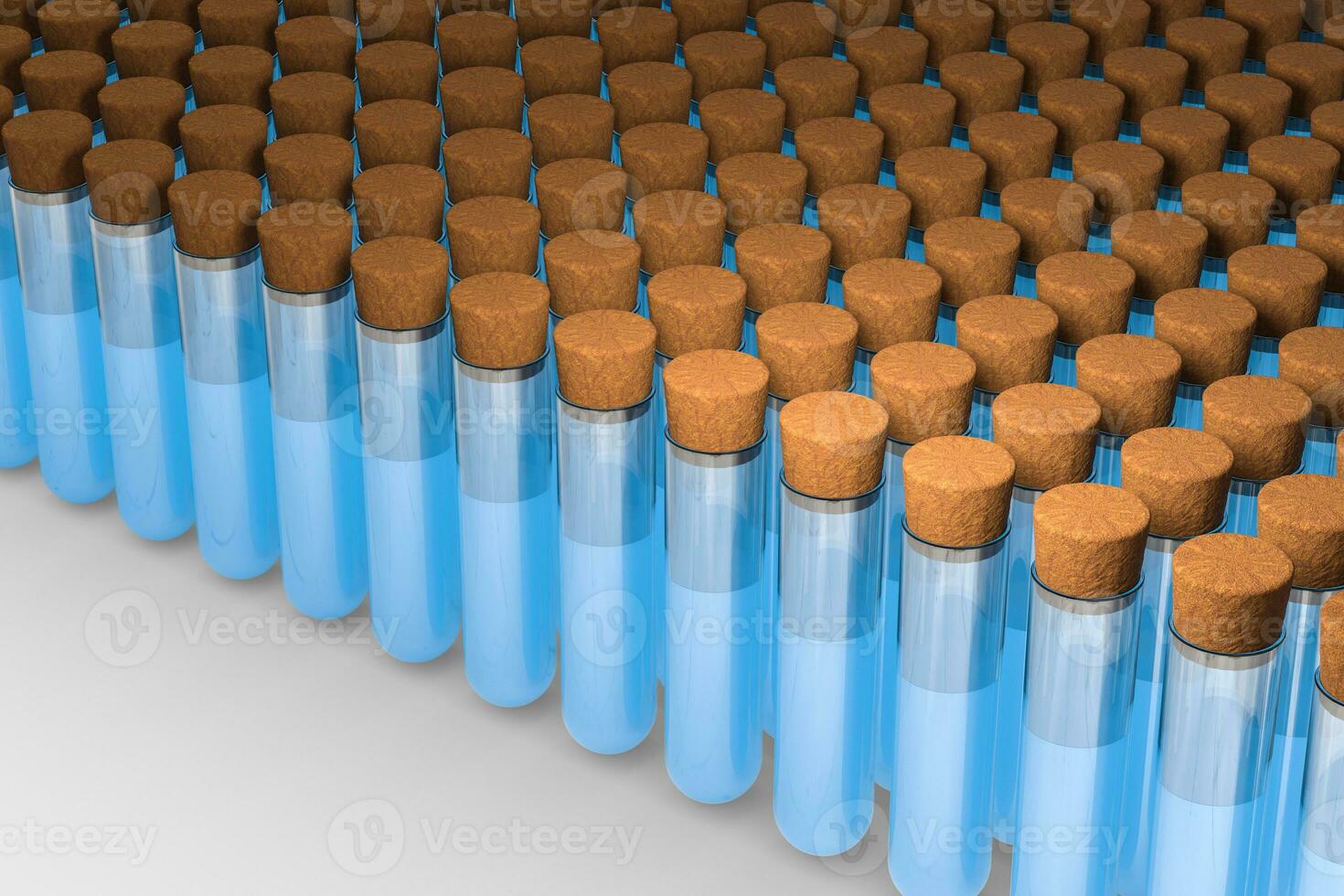 3d rendering, Chemical vessels in the laboratory photo