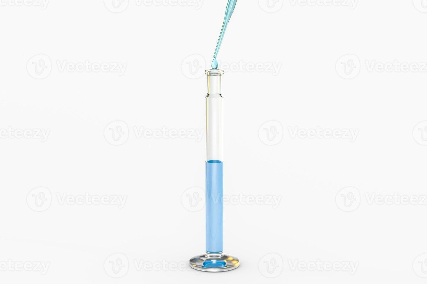 3d rendering, Chemical vessels in the laboratory photo