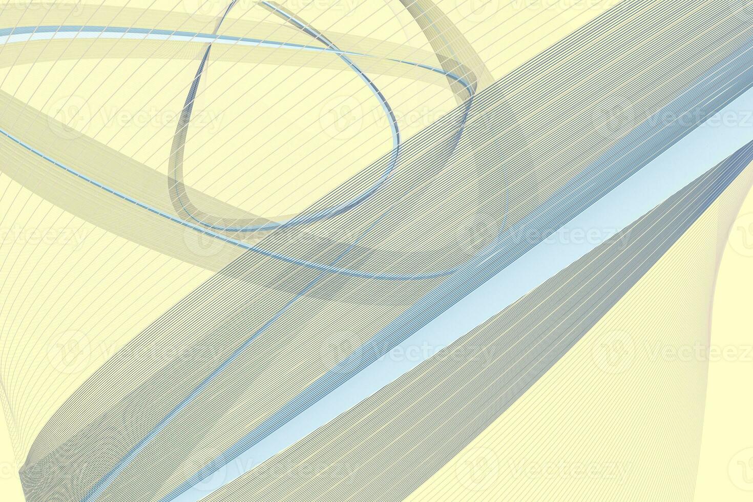 The transparent waving lines, element backgrounds, 3d rendering. photo