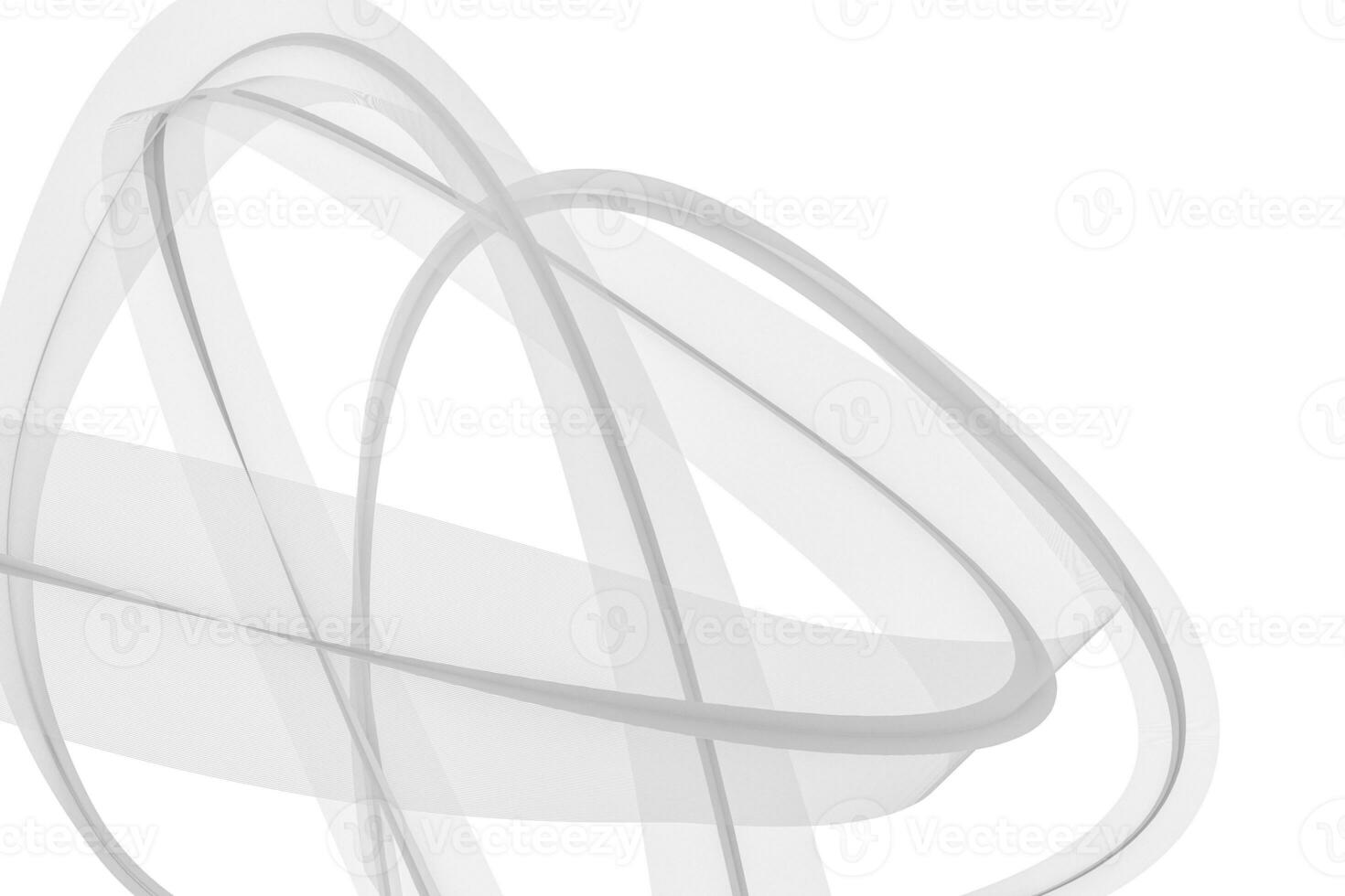 The transparent waving lines, element backgrounds, 3d rendering. photo