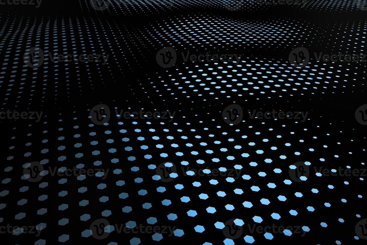 3d rendering, flow dot with gradient background photo