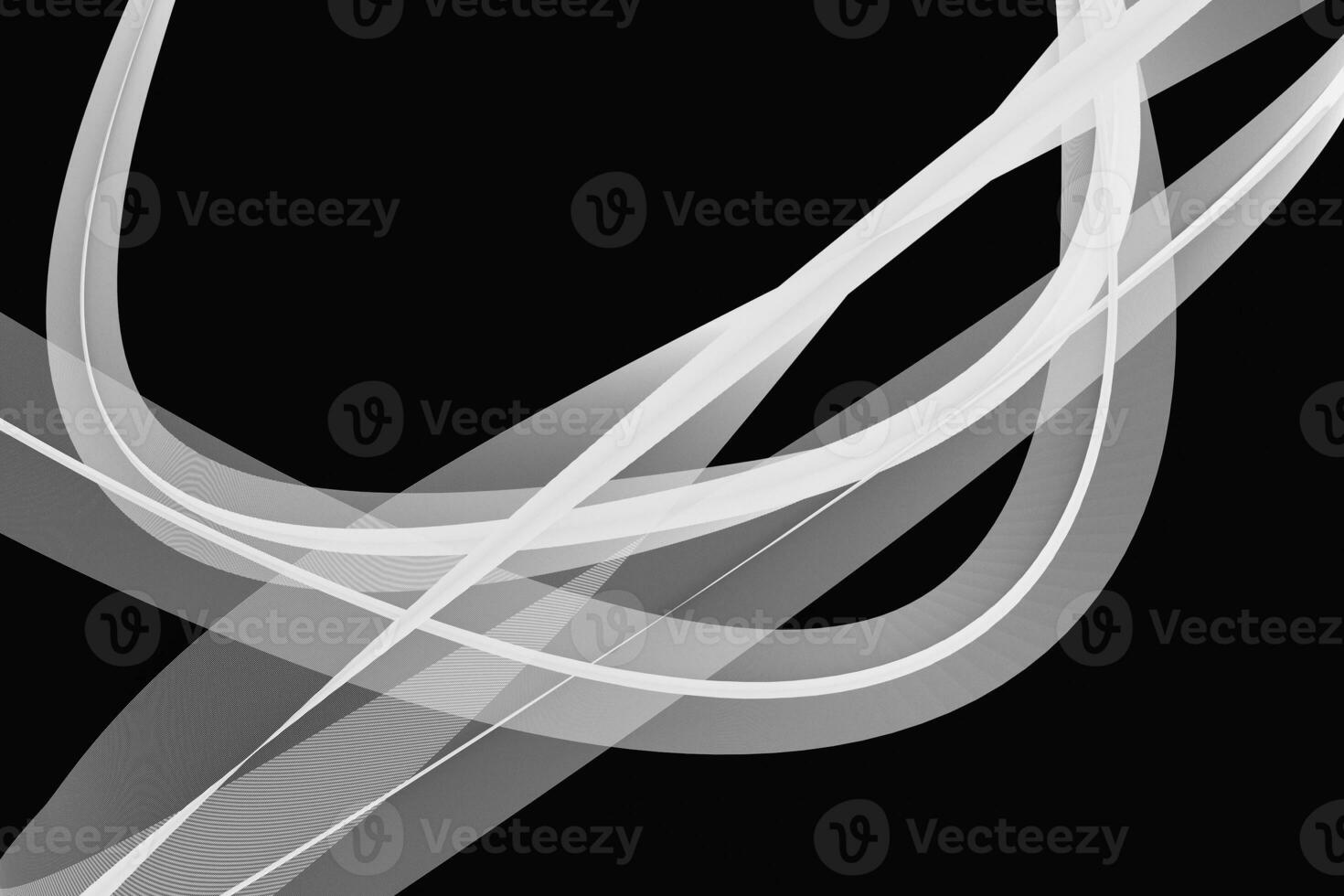 The transparent waving lines, element backgrounds, 3d rendering. photo