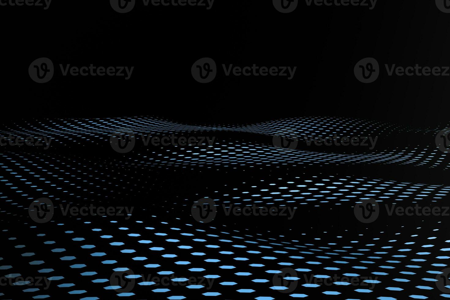 3d rendering, flow dot with gradient background photo