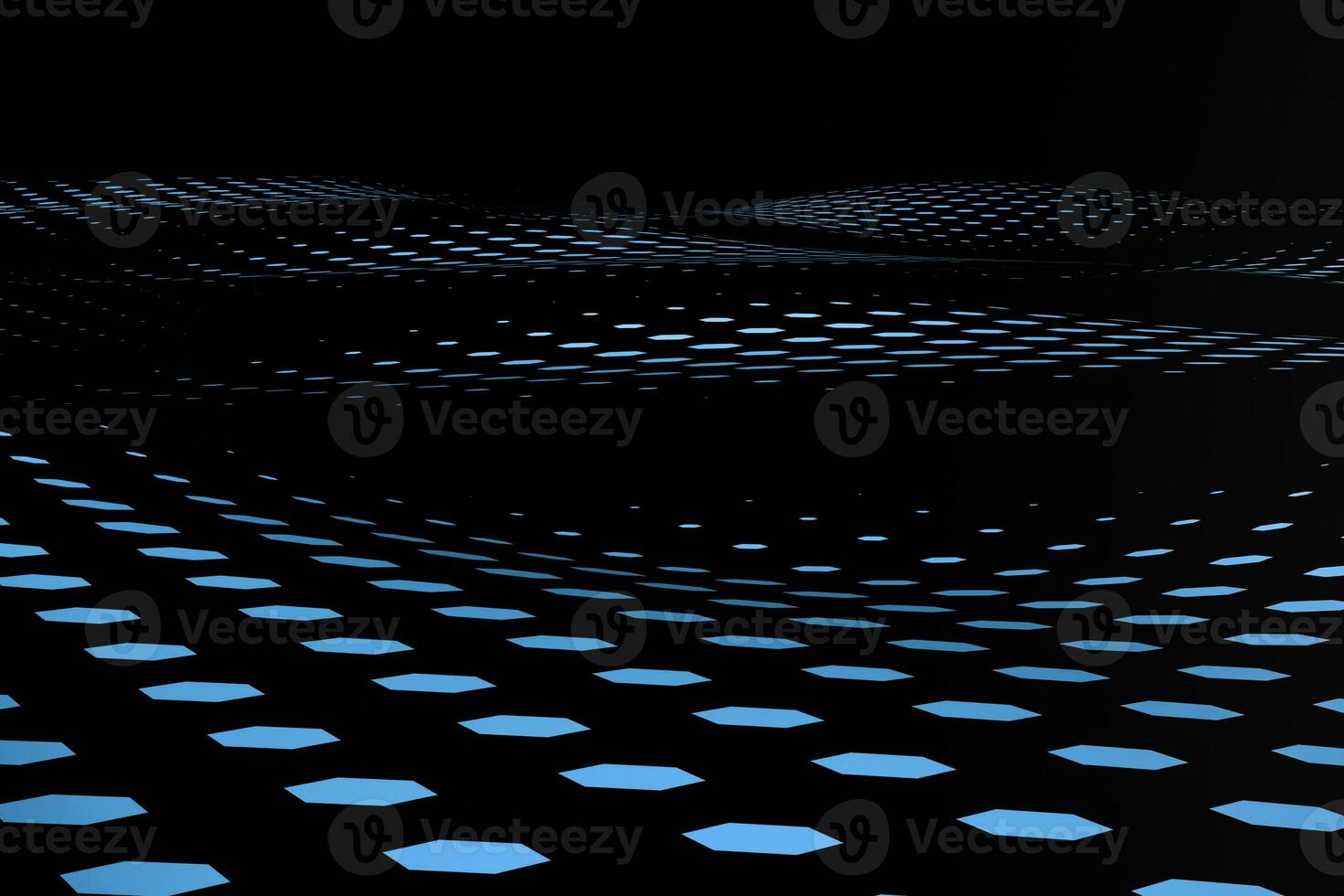3d rendering, flow dot with gradient background photo