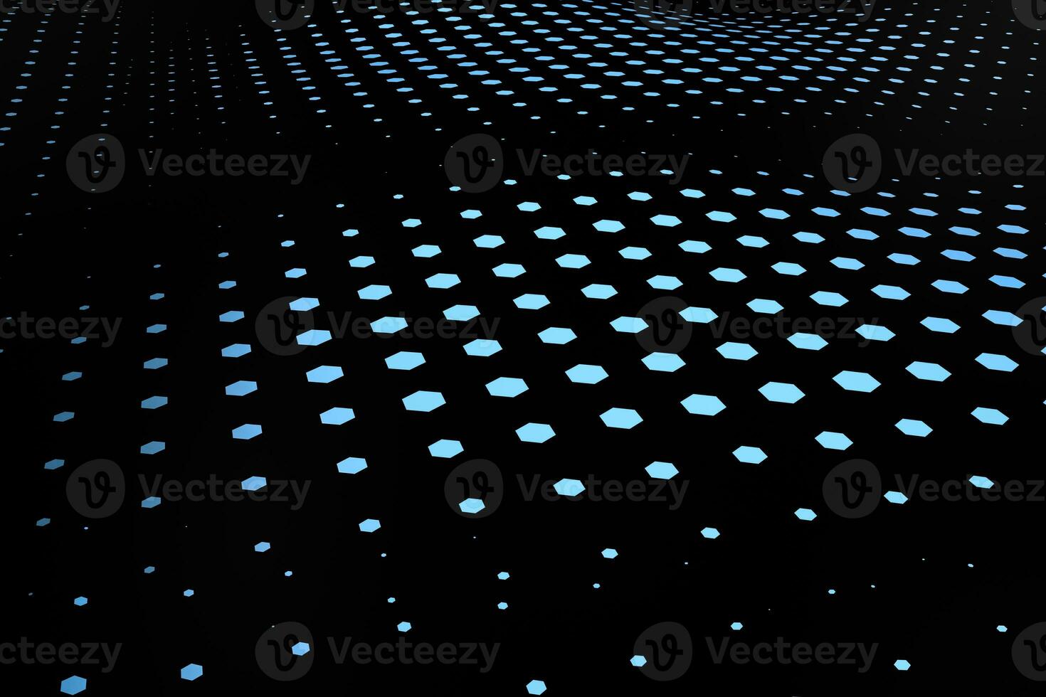3d rendering, flow dot with gradient background photo
