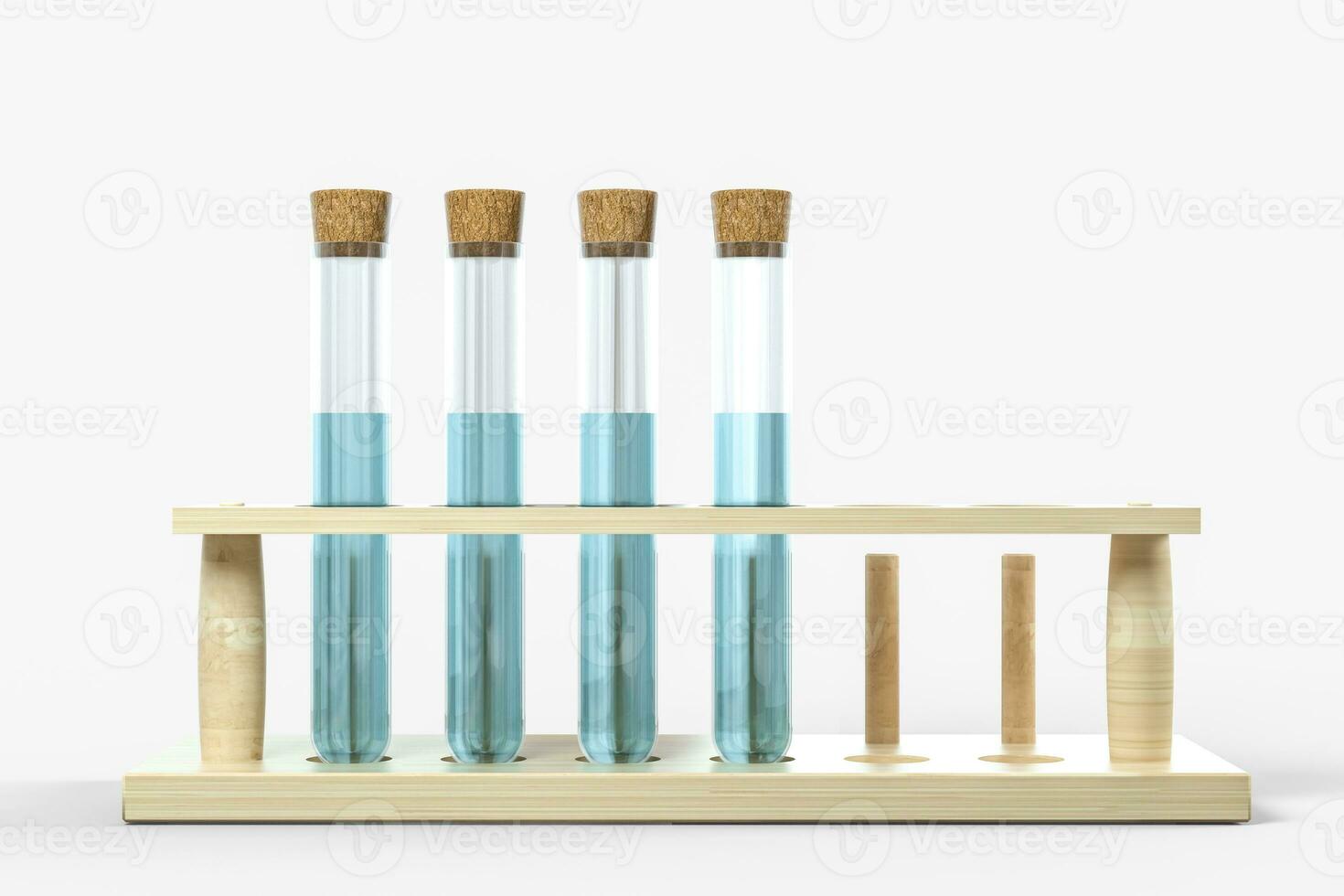 3d rendering, biotechnological laboratory equipment background photo