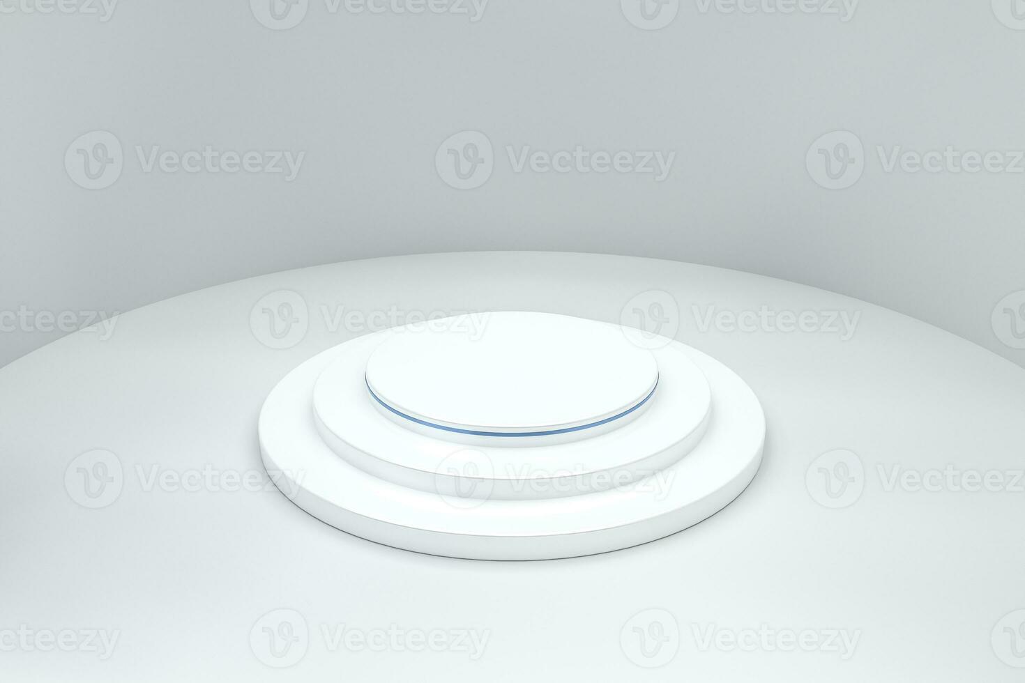 3d rendering, empty platform, stage show photo