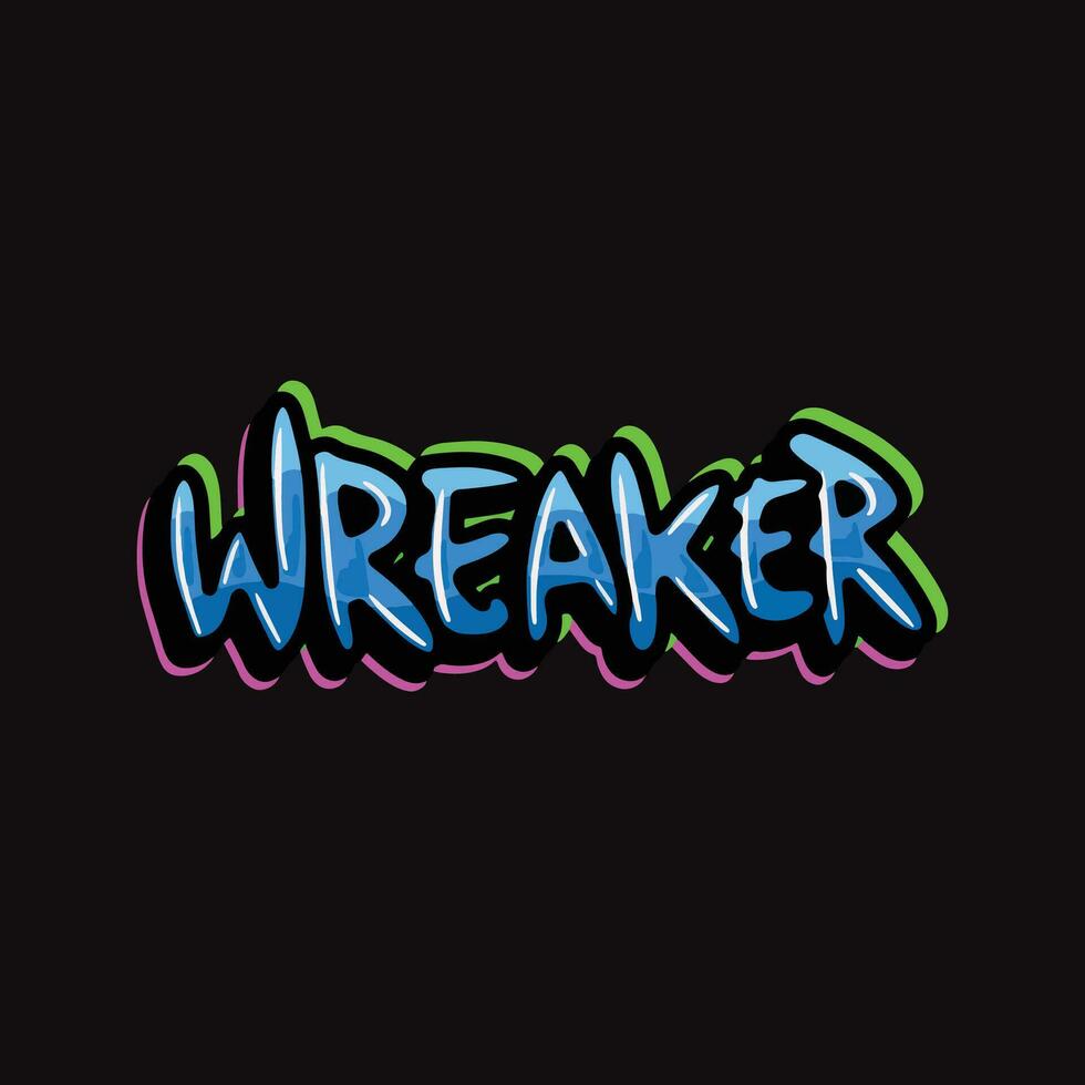 graffiti vector tagging letter word text street art