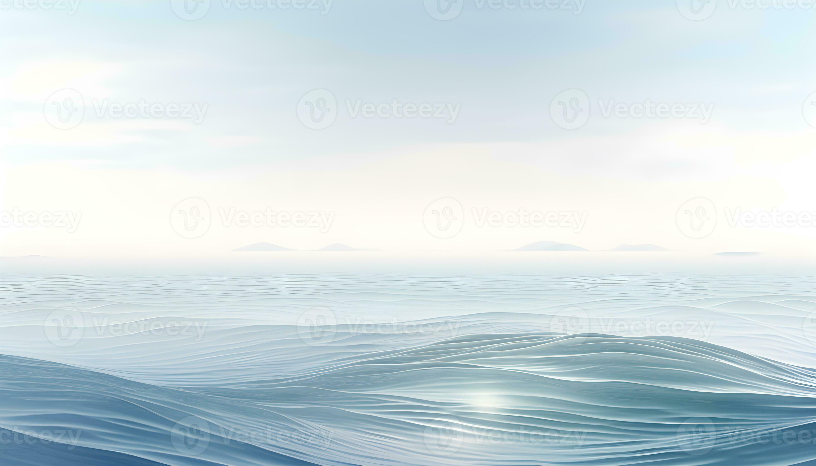 Abstract background. Blue water wave sea line pattern. Blue sea water