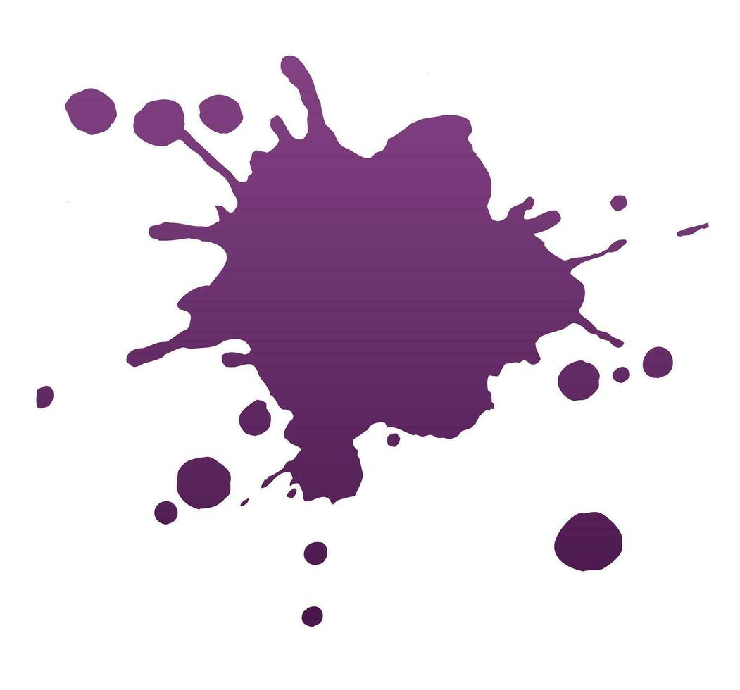 Inkblot or Drop of Blood vector