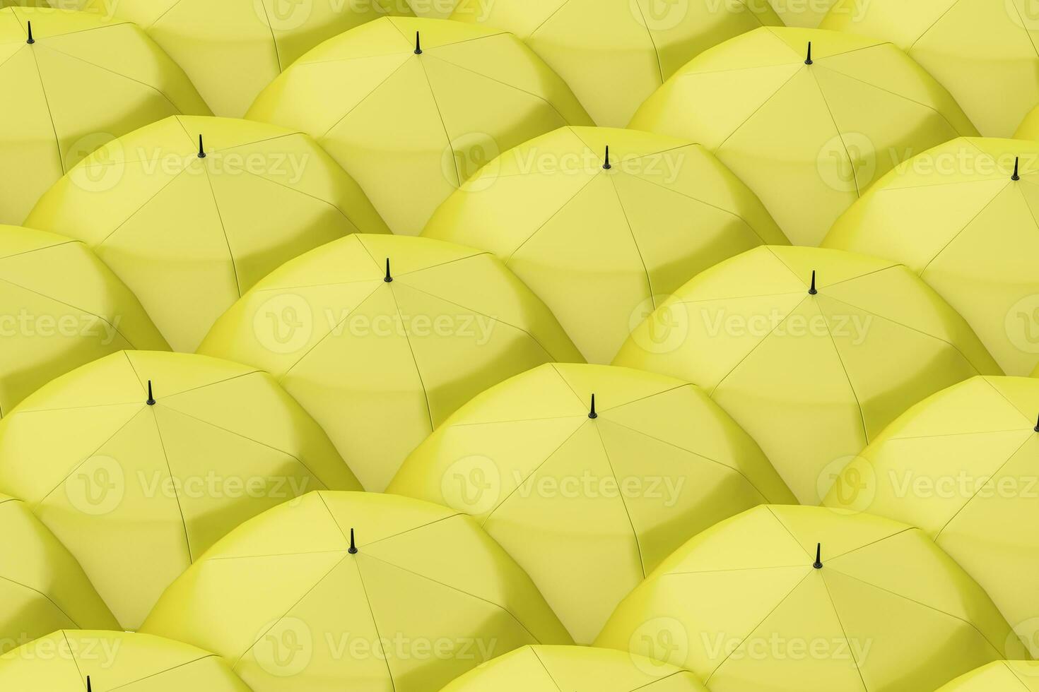 3d rendering, the umbrella with white background photo