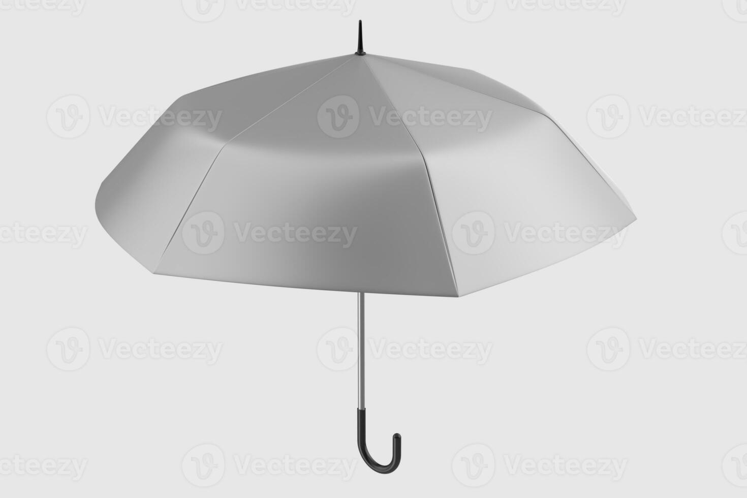 3d rendering, the umbrella with white background photo