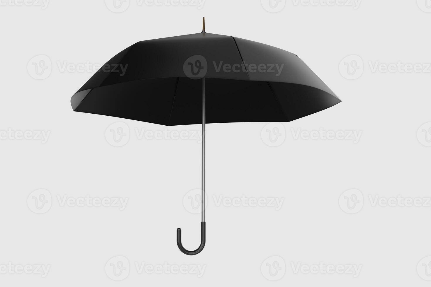 3d rendering, the umbrella with white background photo