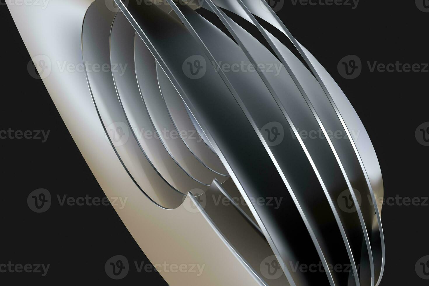 3d rendering, curve surface and texture background photo