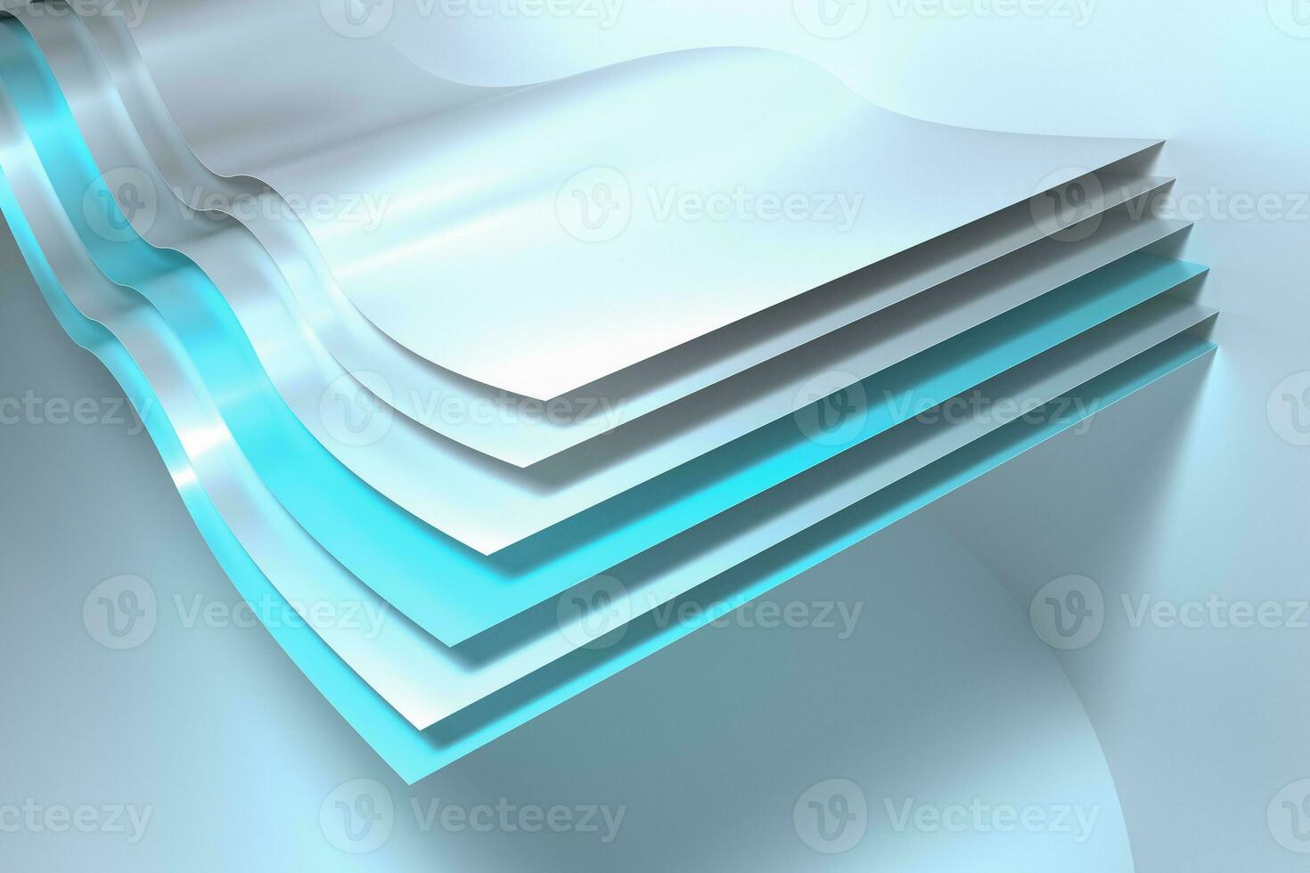3d rendering, curve surface and texture background photo