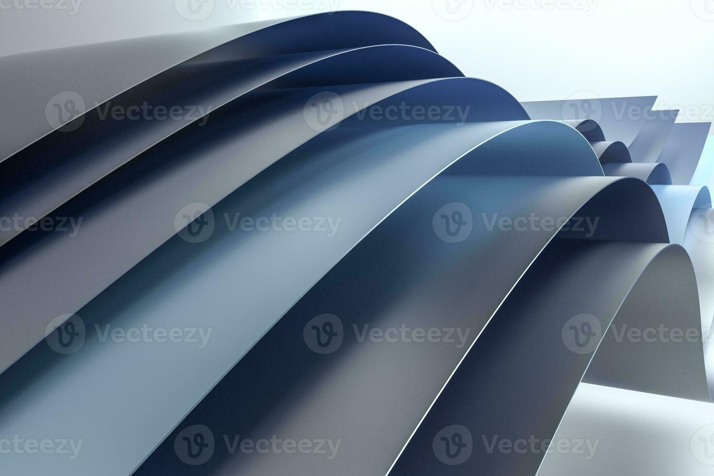 3d rendering, curve surface and texture background photo