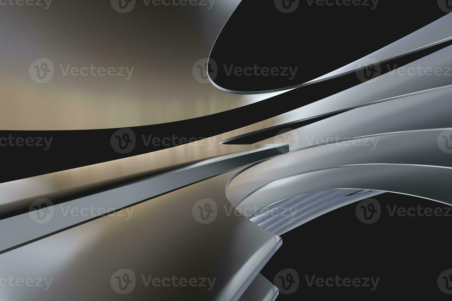 3d rendering, curve surface and texture background photo