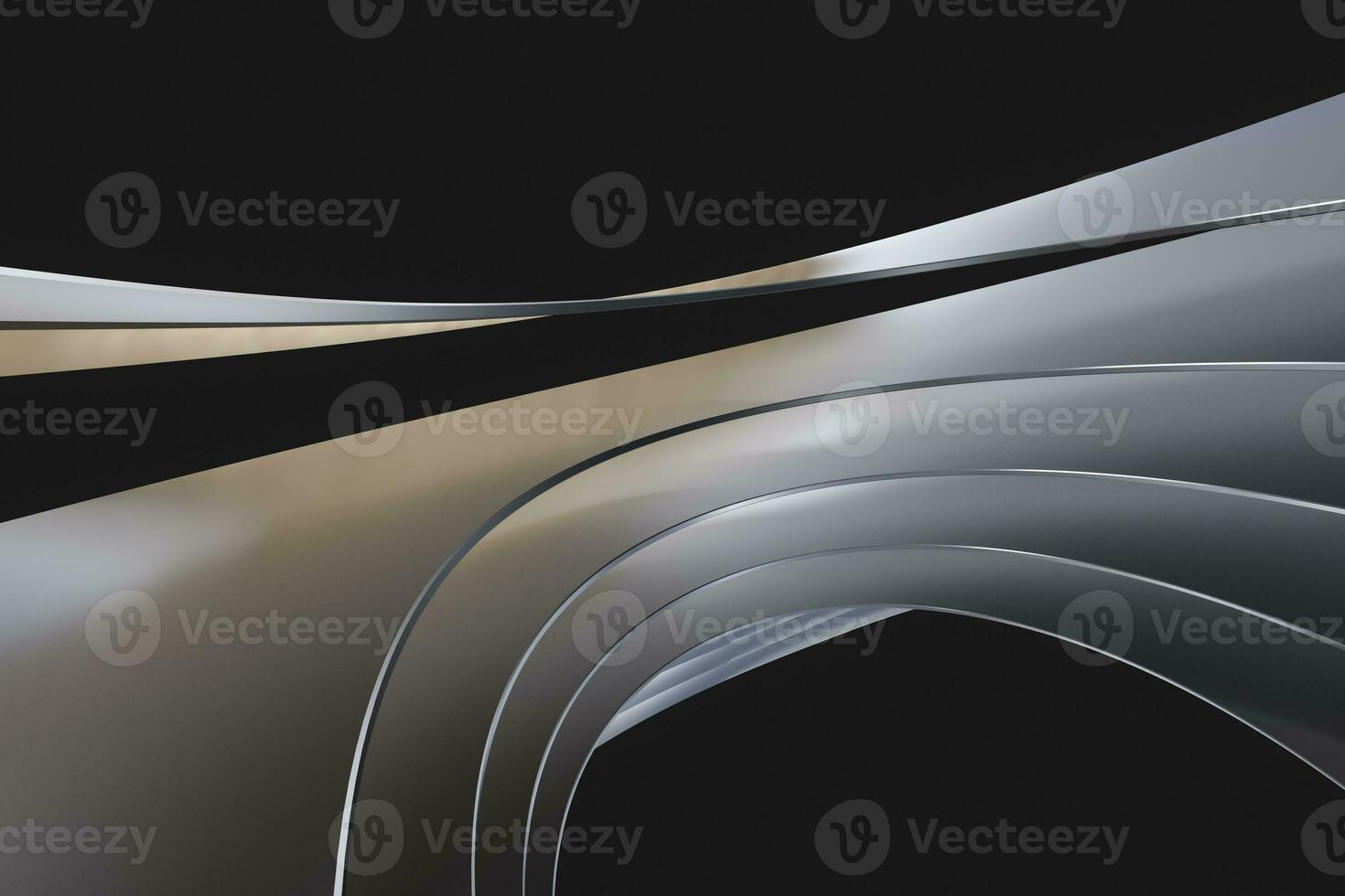 3d rendering, curve surface and texture background photo