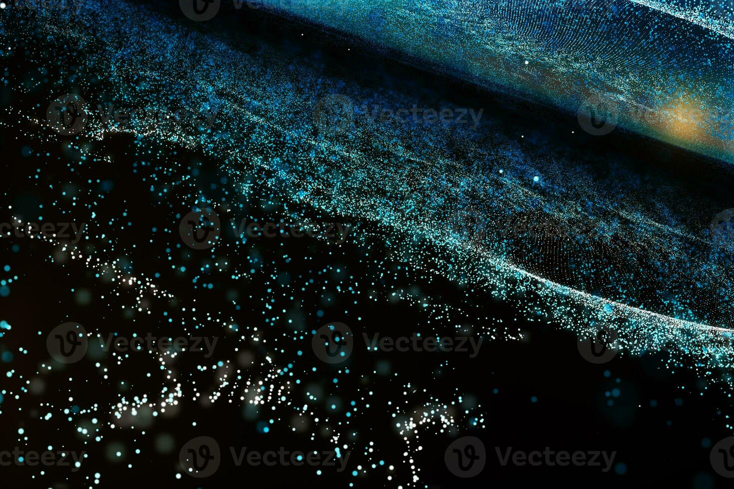 3d rendering, the magnificent spiral nebula. The universe background. photo