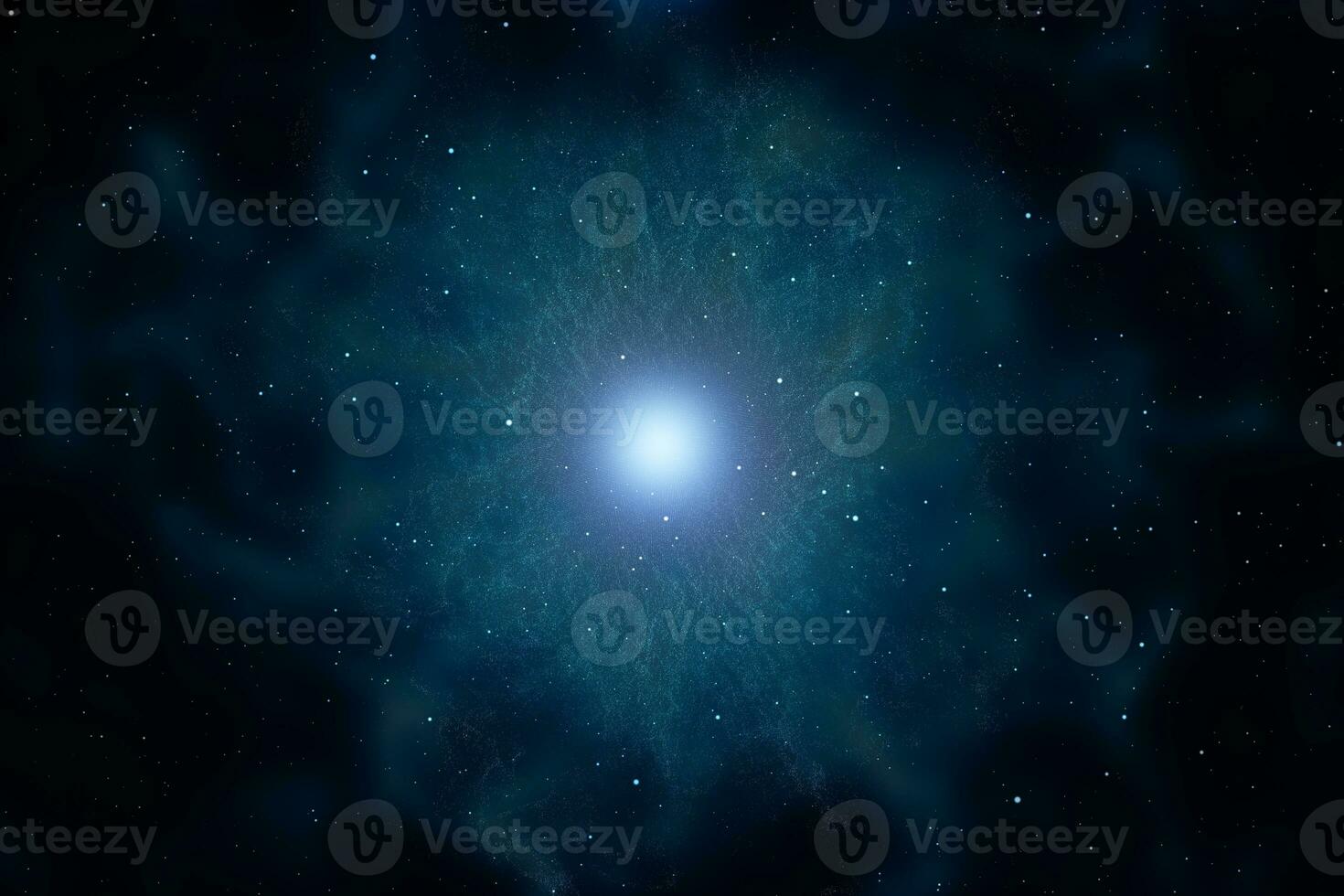 3d rendering, the magnificent spiral nebula. The universe background. photo