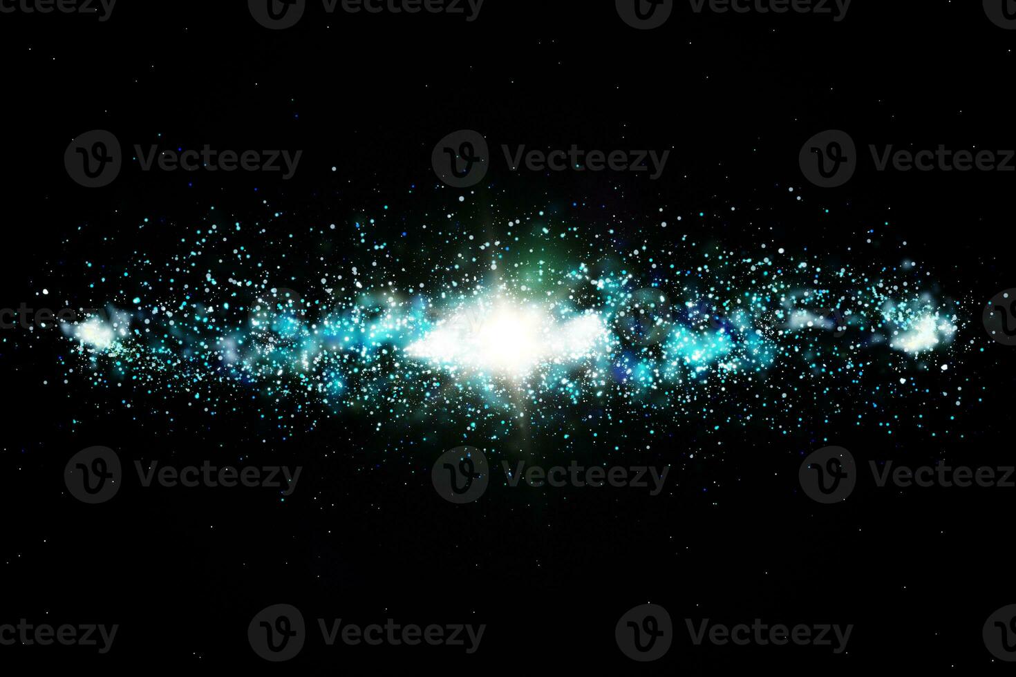 3d rendering, the magnificent spiral nebula. The universe background. photo