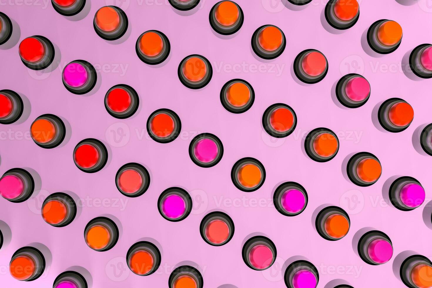 Lipstick with light color background, product photography, 3d rendering. photo