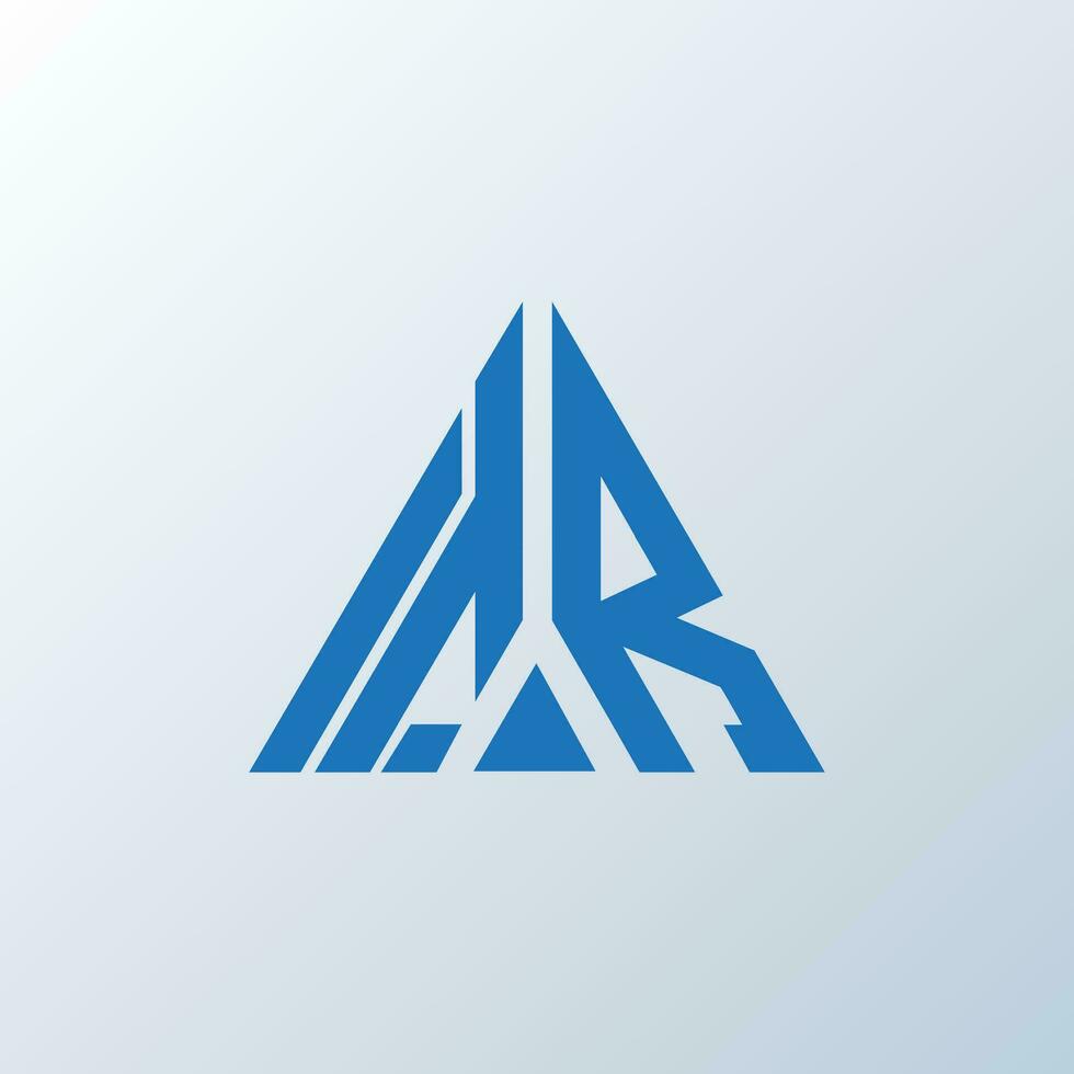 TR letter logo creative design. TR unique design. vector