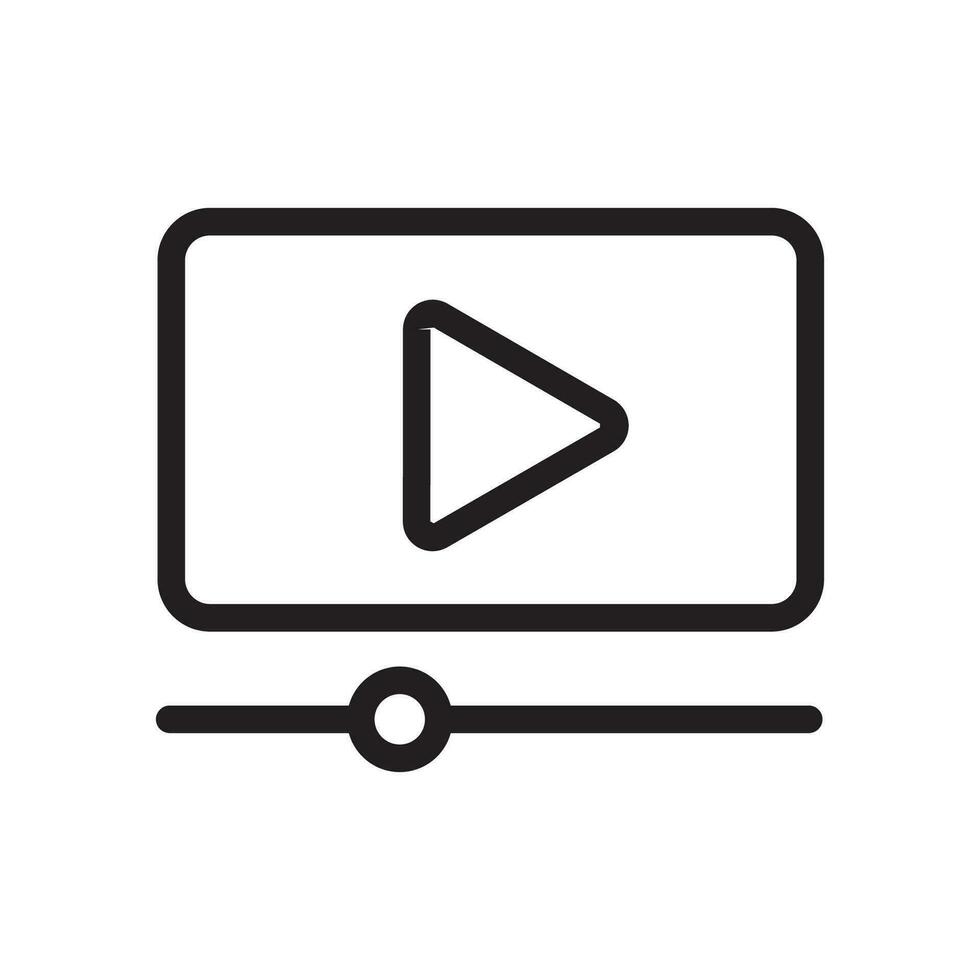 video streaming icon vector design illustration