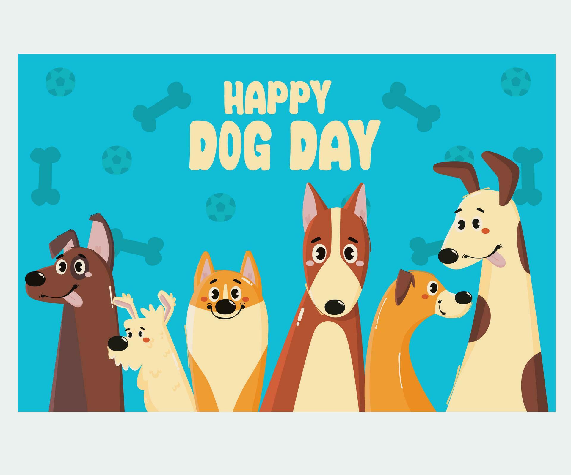 Dog Characters Illustration 27892799 Vector Art at Vecteezy