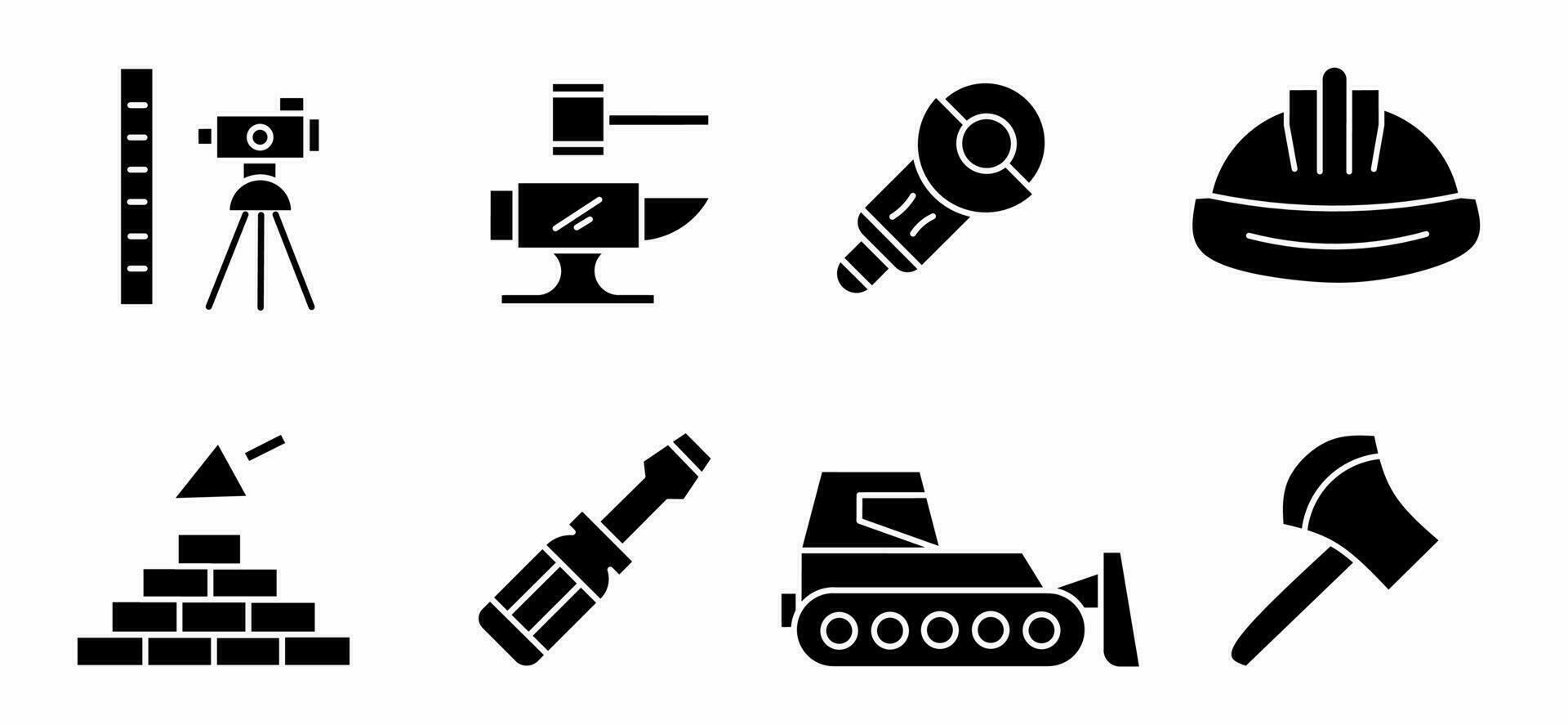 Construction icon illustration. Stock vector. vector