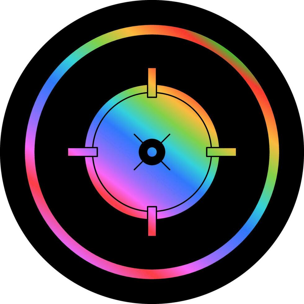 Target Location Vector Icon
