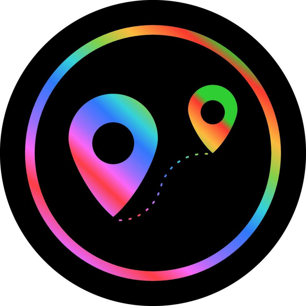 Distance Vector Icon
