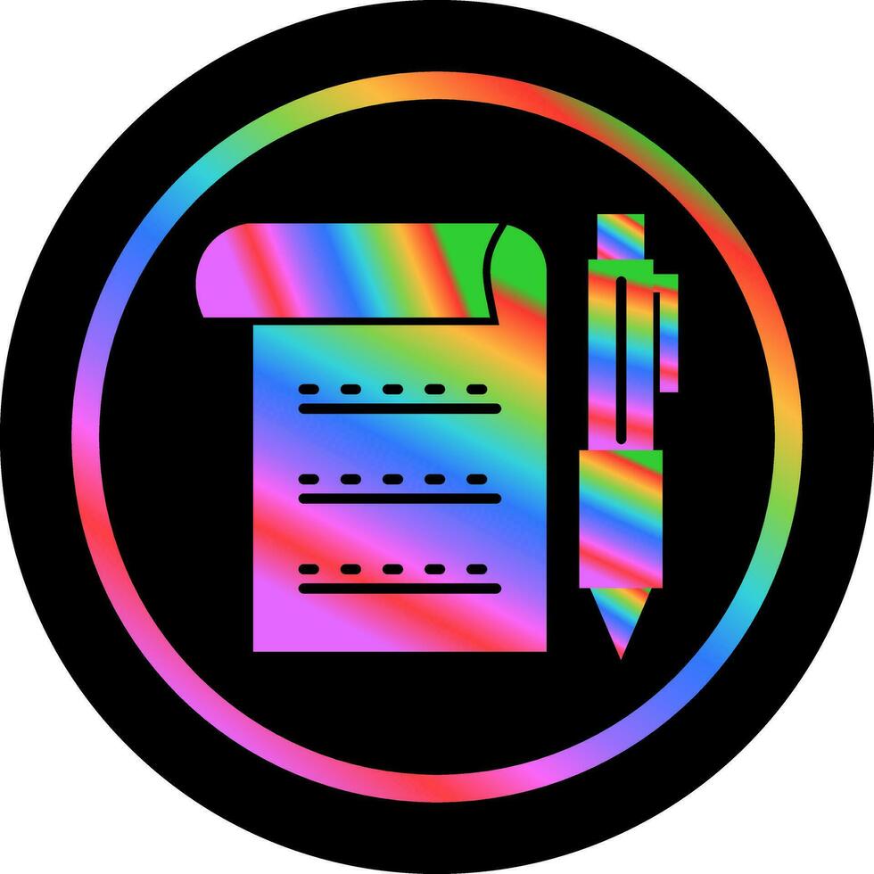 Business Document Vector Icon