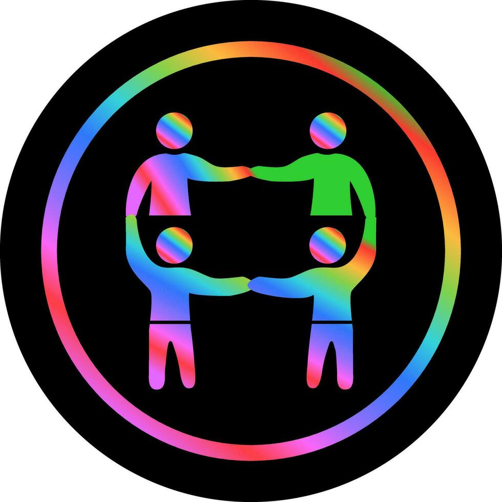 Team Work Vector Icon