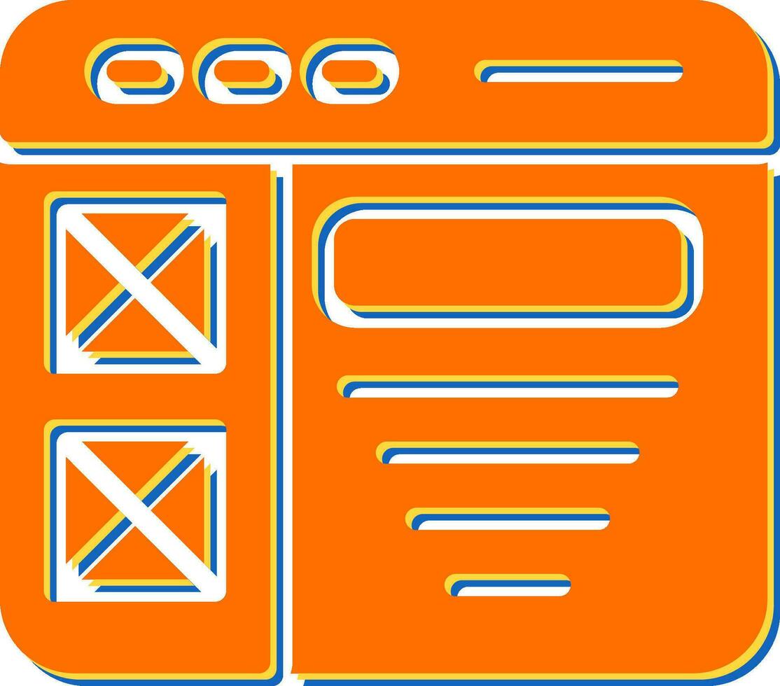 Wireframe Vector Icon