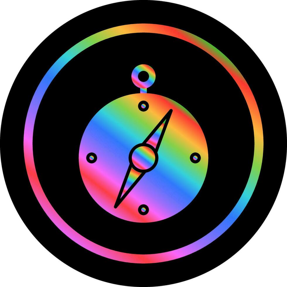 Directional Compass Vector Icon