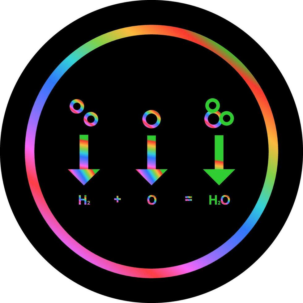 Chemical Formula Vector Icon